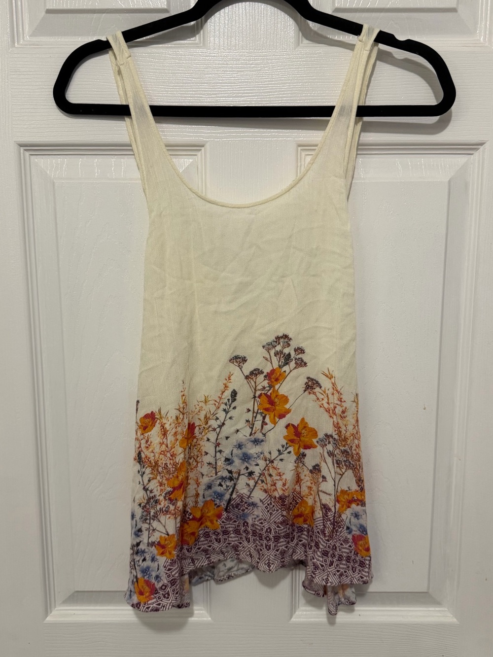 Intimately Free People Open Back Floral Tank